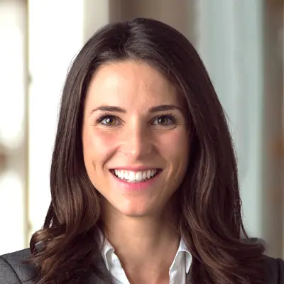 a woman smiling at camera